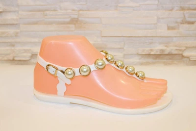 Сандалии Fashion Б991 женские кремовые 38 23.5 см