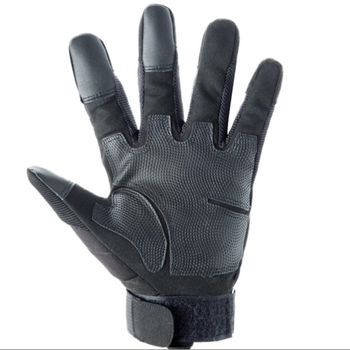 Військові рукавички із захистом кісточок ReFire Gear для сенсорних екранів М чорний