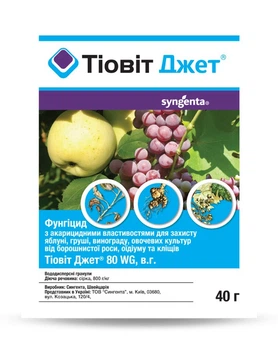 Фунгіцид Syngenta Тіовіт Джет 40 г