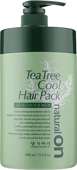 Маска для волос, освежающая - Daeng Gi Meo Ri Naturalon Tea Tree Cool Hair Pack 1000ml (489455-117963)