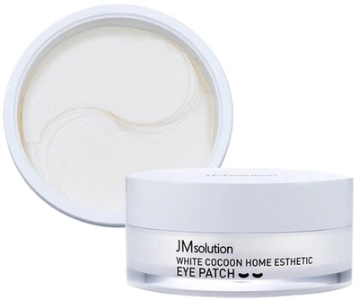 Омолаживающие патчи с экстрактом жемчунга и белого кокона - JMsolution Silky Cocoon Home Esthetic Eye Patch 60шт (676635-6396)