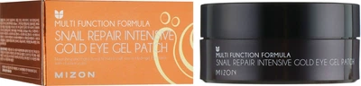 Патчі для очей, регенерувальні - Mizon Snail Repair Intensive Gold Eye Gel Patch 60шт (657449-118417)