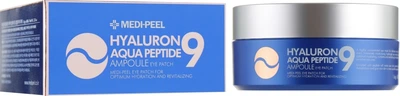 Гидрогелевые патчи глубокого увлажнения с пептидами - Medi Peel Hyaluron Aqua Peptide 9 Ampoule Eye Patch 60шт (744114-520)