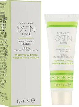 Цукровий скраб для губ з маслом ши - Mary Kay Satin Lips Shea Sugar Scrub 8g (255999-8648)