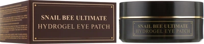 Гидрогелевые патчи с муцином улитки и ядом пчелы - Benton Snail Bee Ultimate Hydrogel Eye Patch 60шт (631695-737)