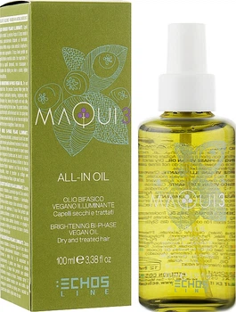 Освітлююча двофазна олія для волосся - Echosline Maqui 3 Brightening Bi-Phase Vegan Oil 100ml (843684-152503)