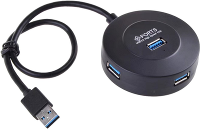USB-хаб Maiwo 4-х портовий USB 3.0 Type-А, кабель 30 см (KH304-A)