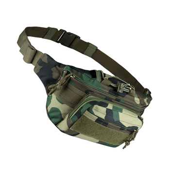 Тактична військова сумка на Camo Mivary Gear Kangoo 3 L Woodland Belt