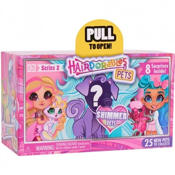 Фигурка-сюрприз S2 Любимые питомцы Hairdorables