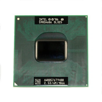 Процесор Intel Core 2 T9400, 2 ядра, 2,53 ГГц, PGA478, BGA479