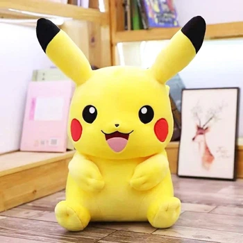 М'яка плюшева іграшка Tomy Pokemon Пікачу 25 см з посмішкою Покемон