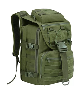 Тактический штурмовой рюкзак SILVER KNIGH TY-9900 объем 30 л. Цвет хаки.