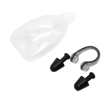 Беруши для плавания Silenta Razor с клипсой, black (сверхмягкие) (A-12226)