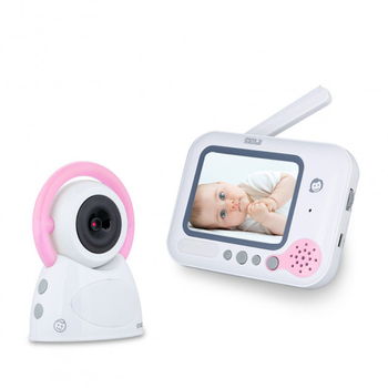 Видеоняня SBJ BM-254 Baby Monitor с дистанционным монитором LCD 3,5 "" Белый (SUN0519)