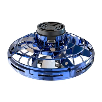 Летающий спиннер FLYNOVA Flying Fidget Spinner игрушка-антистресс с подсветкой LED Синий (SUN6435)