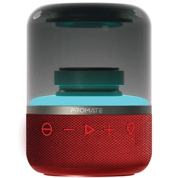 Акустическая система Promate Glitz 8 Вт Red (glitz.red)
