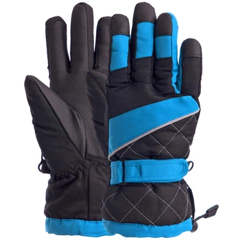 Перчатки горнолыжные теплые женские SP-Sport B-7133 M-L Голубой