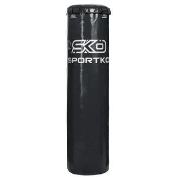 Мешок боксерский Цилиндр с кольцом ЭЛИТ SPORTKO MP-0 высота 150см Черный