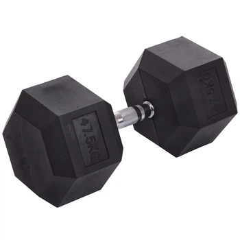 Гантель цельная шестигранная Zelart TA-2679-47,5 1шт 47,5кг