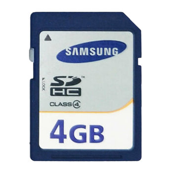 Карта Памяти Samsung SDHC Class 4 4GB Black Б/У