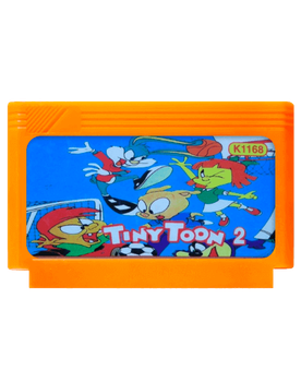 Игра RMC Famicom Dendy Tiny Toon Adventures 2: Trouble in Wackyland 90х Японская Версия Только Картридж Б/У