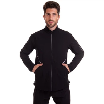 Кофта спортивная на молнии Lingo LD-6633 (размер: 2XL, рост 175-180, черный)