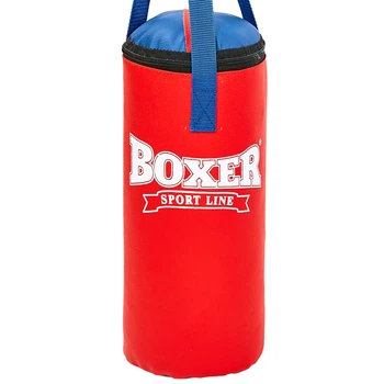 Мешок боксерский Сувенирный BOXER 1008 Материал: кожвинил Габаритные размеры: высота 35см d-18см Цвет: Красный