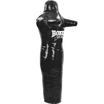 Манекен тренувальний для єдиноборств BOXER 1022-02 Матеріал: верх - кань ПВХ, наповнювач - ганчір'я. Висота: 120 см. Колір: Чорний