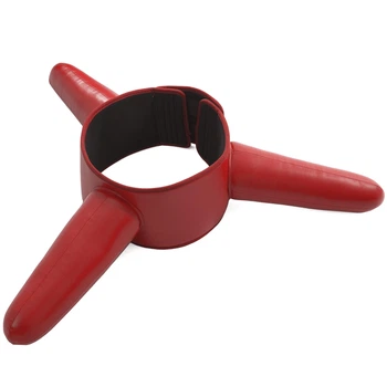 Тренажер для отработки ударов (пояс для боксерского мешка) Punching Bags Belt Slip Stick BO-1993-3 Материал: кожа. Размер: регулируемый. Крепление: пряжка и застежка-липучка. Цвет: Красный