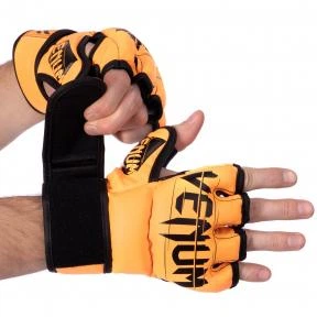 Перчатки для смешанных единоборств MMA VNM BO-5699 S оранжевый