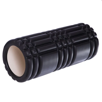Роллер для йоги и пилатеса Grid 3D Roller FI-6277 33см черный