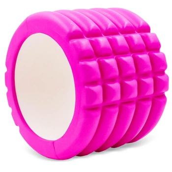 Роллер для йоги и пилатеса Grid Roller Mini FI-5716 10см розовый