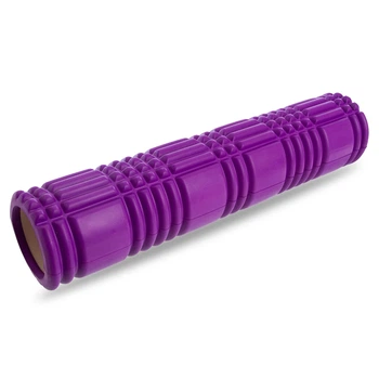 Роллер для йоги и пилатеса Grid 3D Roller FI-494 61см фиолетовый