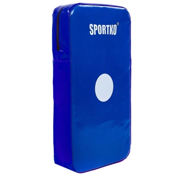 Макивара прямая SPORTKO M4 Размер: 45x25x9 см. Форма: прямая. Цвет: синий