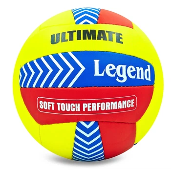 Мяч волейбольный PU LEGEND LG5185 (PU, №5, 3 слоя, сшит вручную)