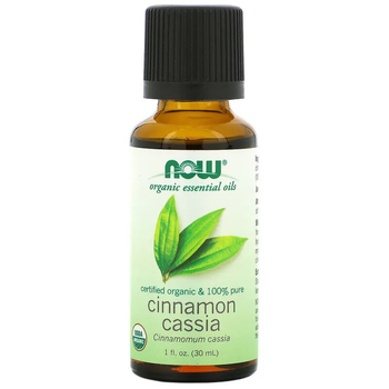 Эфирное масло кассии NOW Foods Essential Oils "Cinnamon Cassia" органическое (30 мл)