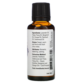 Романтическая смесь масел NOW Foods, Essential Oils "Bottled Bouquet" цветочный аромат, для диффузора (30 мл)