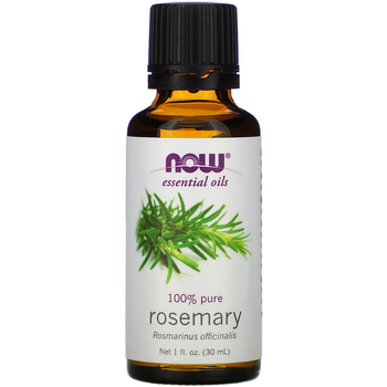 Эфирное масло розмарина NOW Foods, Essential Oils "Rosemary" 100% чистое розмариновое масло (30 мл)