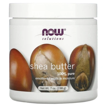 Масло ши, Shea Butter, Now Foods, Solutions, 207 мл, (NOW-07758)