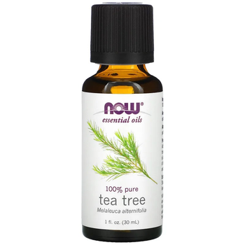 Эфирное масло чайного дерева NOW Foods, Tea Tree, чистое, 30 мл