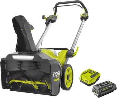 Снегоуборочная аккумуляторная машина RYOBI RY36STX53A-150 36В, ширина 53 см, выброс 11 м, глубина 35 см, бесщеточный (АКБ 1х5 А·ч и ЗУ) (5133005723)