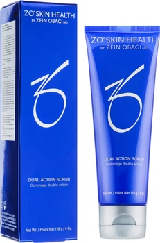 Скраб для нормальной и жирной кожи лица, склонной к акне - Zein Obagi Zo Skin Health Dual Action Scrub 116g (592265-41549)