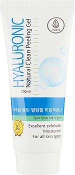 Гель-пілінг для обличчя з гіалуроновою кислотою - Med B Natural Clean Hyaluronic Acid 100ml (877729-42684)