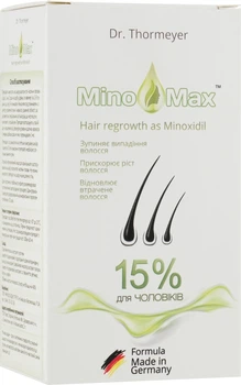 Лосьон для восстановления и роста волос у мужчин 15% - MinoMax Hair Lotion 15% 60ml (707771-34369)