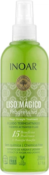 Флюид-термозащита для волос "Экстракт Арганы & Жасмина" - Inoar Liso Magico Progr Fluido 200ml (1030049-67179)