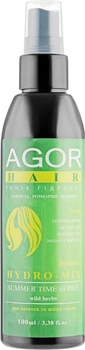 Тоник для волос "Гидролат Hydro-Mix" - Agor Summer Hair Tonic 100ml (367289-112490)