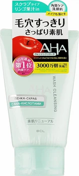 Скраб для обличчя з фруктовими кислотами - BCL AHA Wash Cleansing 120g (977046-24355)