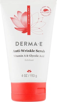 Скраб з вітамінами А, С і Е проти зморщок - Derma E Anti-Wrinkle Scrub 113g (864596-11206)
