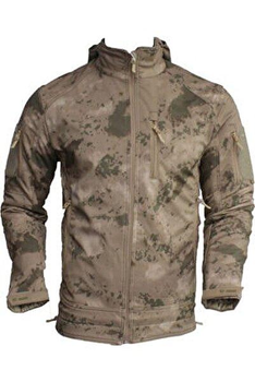 Куртка мужская тактическая Мультикам Combat Турция Софтшел Soft-Shell ВСУ (ЗСУ) L 8636 койот (OPT-4025)
