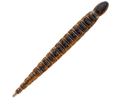 Силікон Keitech Custom Leech 3color 111 cinnamonpp.blueneon арт 15510642